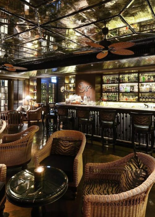 The Bamboo Bar at Mandarin Oriental, The Best Bar in Thailand, sponsored by Mr Black
